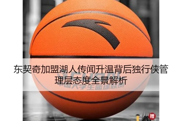 东契奇加盟湖人传闻升温背后独行侠管理层态度全景解析